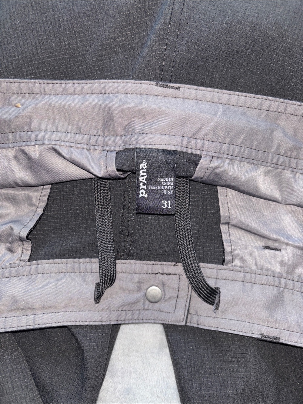 Prana stretch perforated/vented active jogger pants 31 - Picture 8 of 10